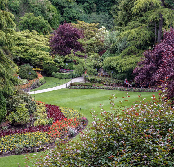 بزرگترین و زیباترین باغ گل دنیا در کانادا