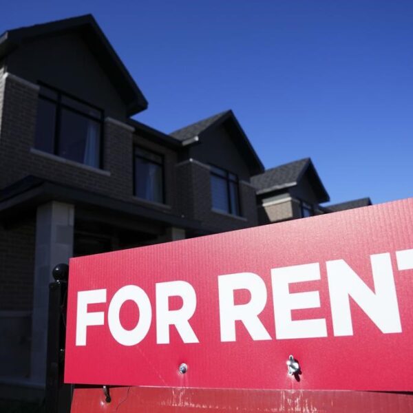 average canada rent prices record report